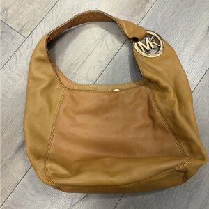 Michael Kors Leather Hobo Shoulder Bag- Good Conditions